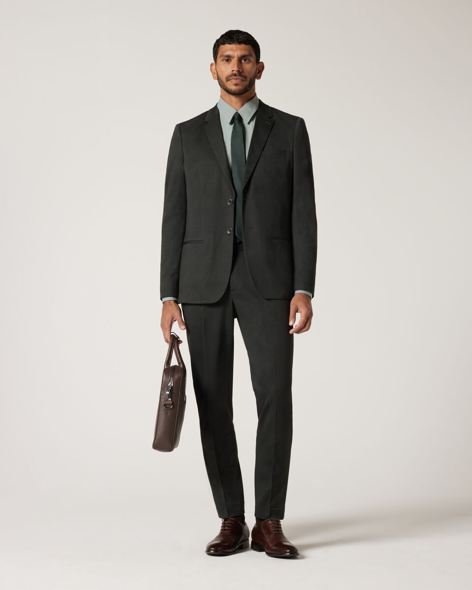 Slim Travel Shirt, Sage, hi-res